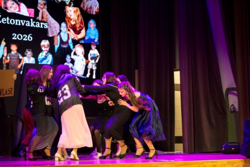 Žetonu vakars 12. kla&scaron;u skolēniem