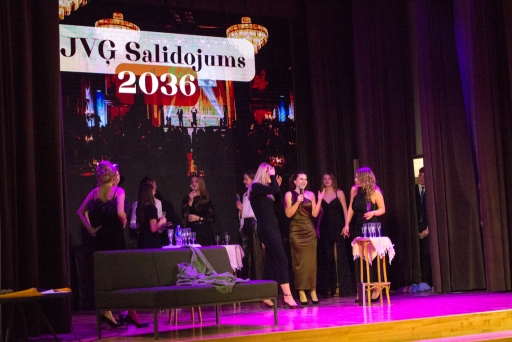 Žetonu vakars 12. kla&scaron;u skolēniem