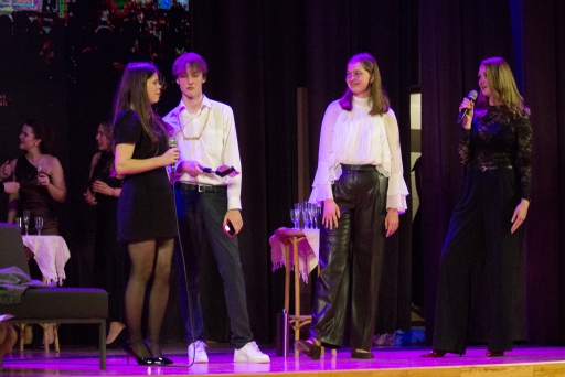 Žetonu vakars 12. kla&scaron;u skolēniem