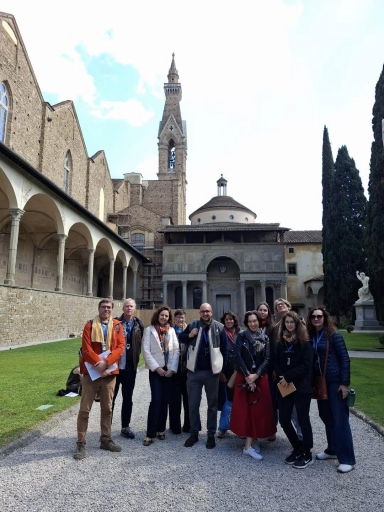 Jelgavas Valsts ģimnāzijas skolotāji izglītojas Florencē, Itālijā ERASMUS+