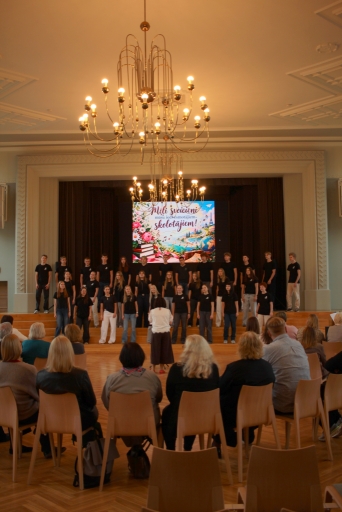 Skolotāju dienas pasākums