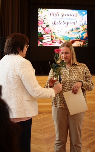 Skolotāju dienas pasākums