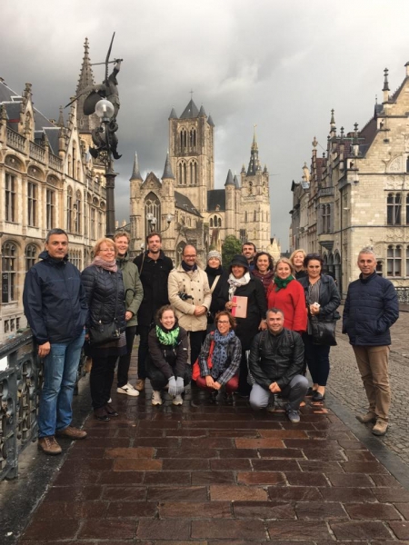 Erasmus+ projekta sanāksme Beļģijā