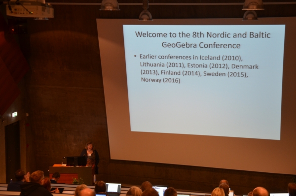 Ziemeļvalstu GeoGebras tīkla konference Islandē