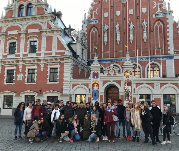 Erasmus+ projekta sanāksme Jelgavas Valsts ģimnāzijā