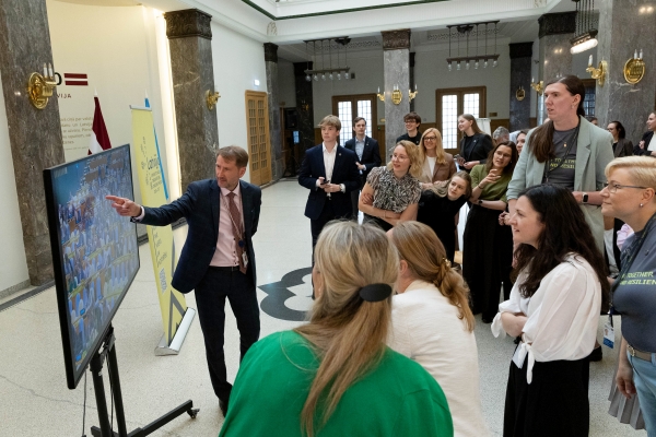 Skolēni aktīvi iesaistās Latvijas ANO Jauniešu delegātu programmā