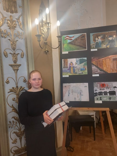 Zīmējumu konkurss par Sibīrijas bērniem