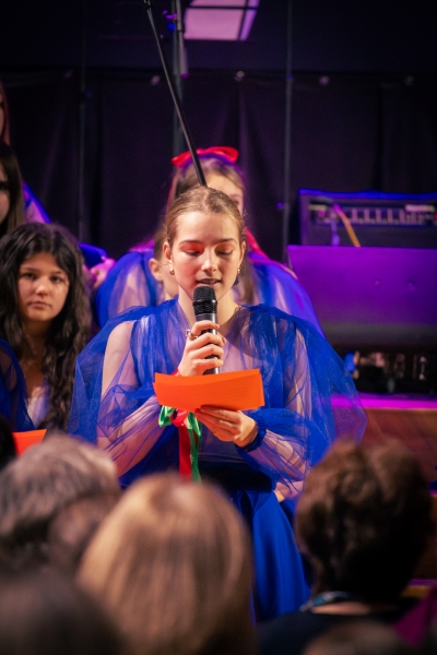 Ziemassvētku ieskaņas koncerts "Mūsu mājās valda prieks"