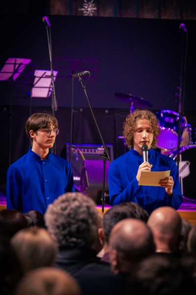 Ziemassvētku ieskaņas koncerts "Mūsu mājās valda prieks"