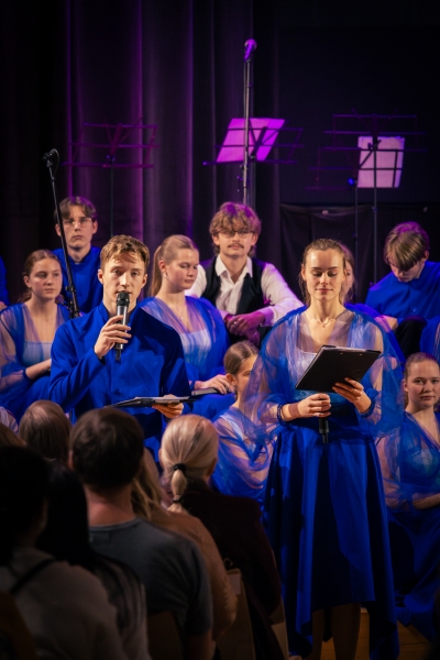 Ziemassvētku ieskaņas koncerts "Mūsu mājās valda prieks"