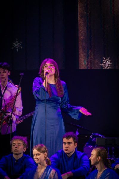 Ziemassvētku ieskaņas koncerts "Mūsu mājās valda prieks"