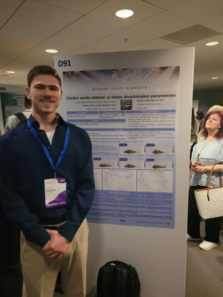 Lepojamies ar panākumiem Latvijas skolēnu 50. zinātniskās pētniecības darbu valsts konferencē