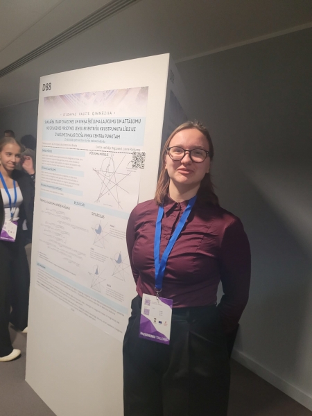 Lepojamies ar panākumiem Latvijas skolēnu 50. zinātniskās pētniecības darbu valsts konferencē