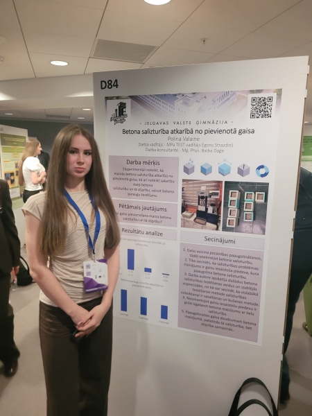 Lepojamies ar panākumiem Latvijas skolēnu 50. zinātniskās pētniecības darbu valsts konferencē