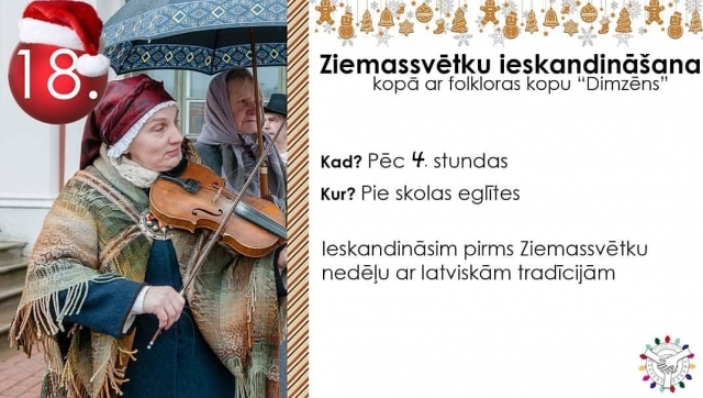 Ieskandini Ziemassvētkus!