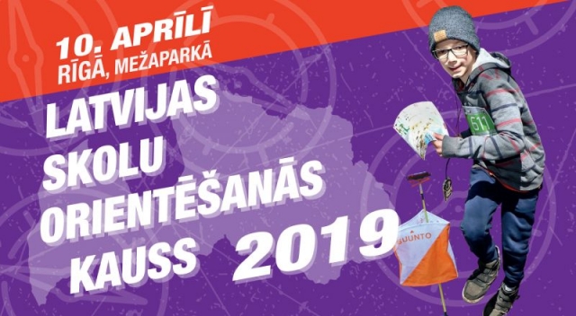 Latvijas skolu orientēšanās kauss 2019