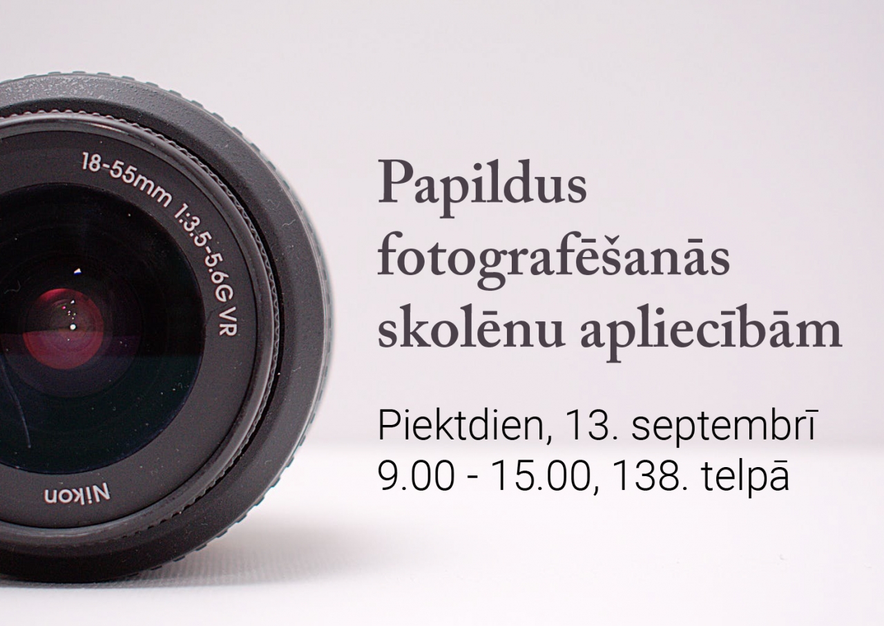 Papildus fotografēšanās skolēnu apliecībām