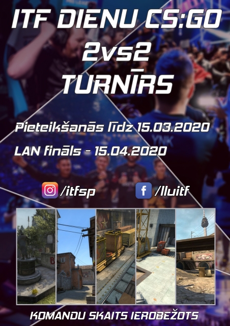 LLU ITF dienas - CS:GO 2vs2 turnīrs