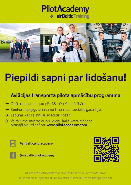 airBaltic Training Pilot Academy