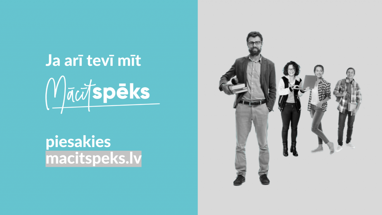 Skolotāju izglītības projekts “Mācītspēks”