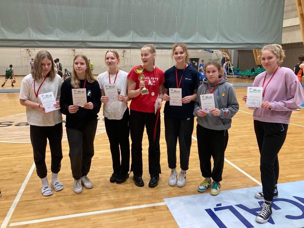 Latvijas čempiones basketbolā!