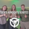 Iepazīsties ar Skolēnu padomes prezidenta kandidātēm VIDEO