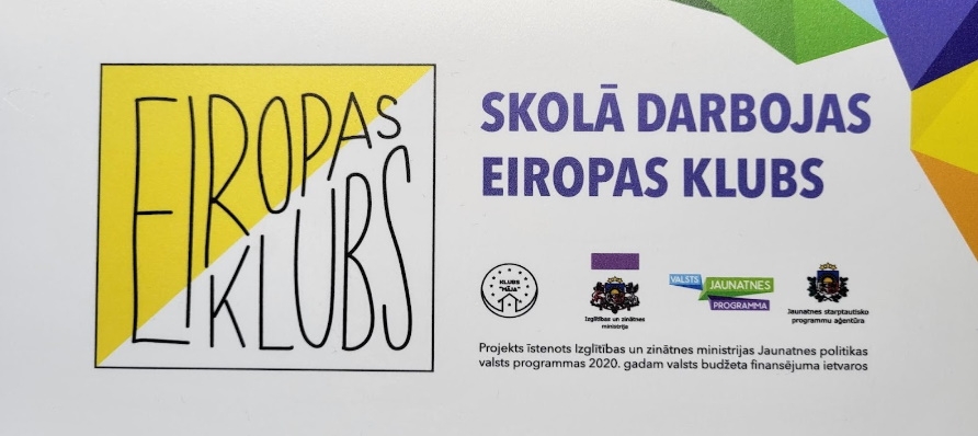 Jelgavas Valsts ģimnāzijā atjaunots Eiropas klubs