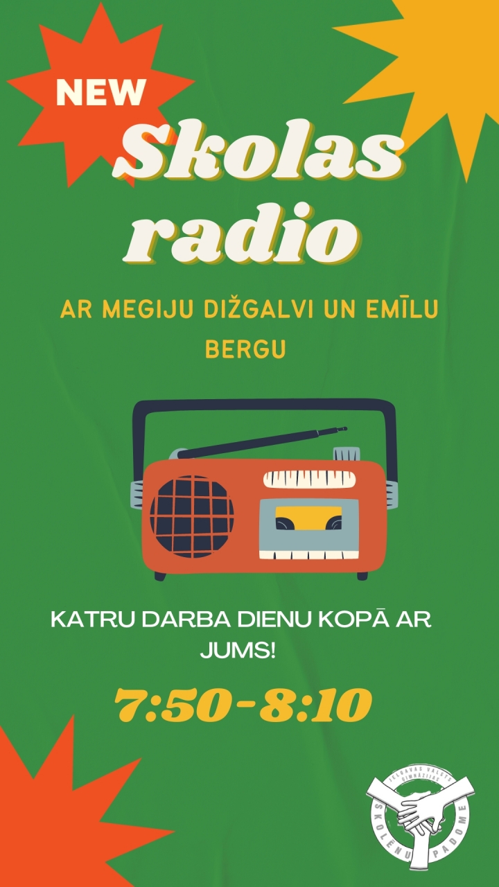 Skolā atgriezies radio!