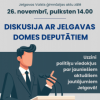 Eiropas klubs aicina uz Jelgavas domes deputātu diskusiju!