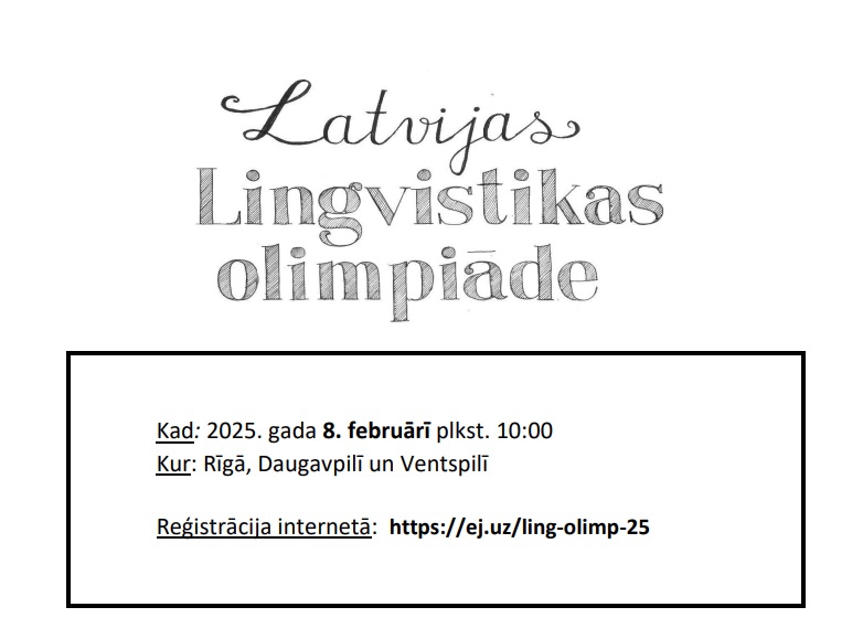 Latvijas Atklātā lingvistikas olimpiāde