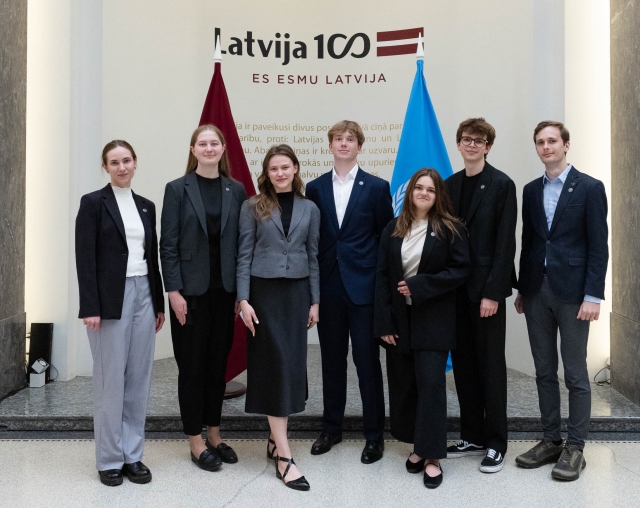Skolēni aktīvi iesaistās Latvijas ANO Jauniešu delegātu programmā