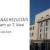 7. klašu uzņemšanas konkursa rezultāti (Protokls Nr.1)