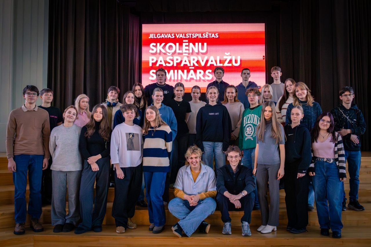 Skolēnu pa&scaron;pārvalžu pieredzes apmaiņas seminārs
