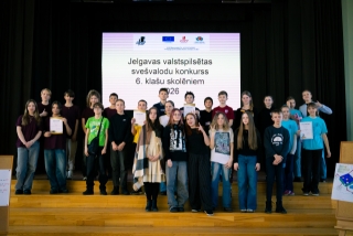 Sve&scaron;valodu konkurss 6. klasēm veiksmīgi pavadīts!