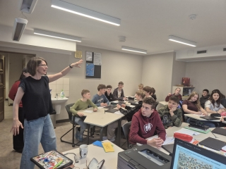 Starptautiska sadarbība vācu valodas stundā