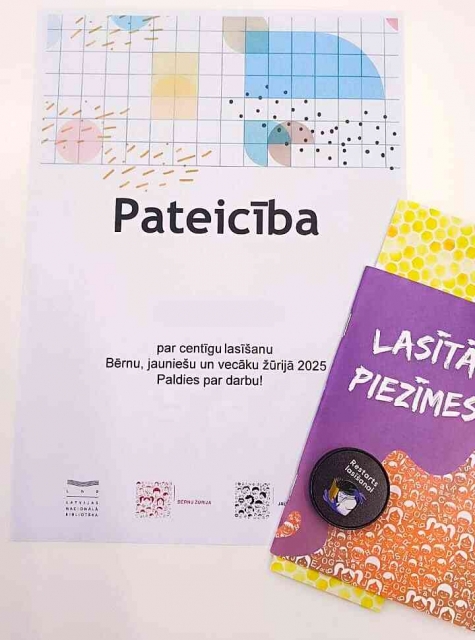 Bērnu, jaunie&scaron;u un vecāku žūrija 2025