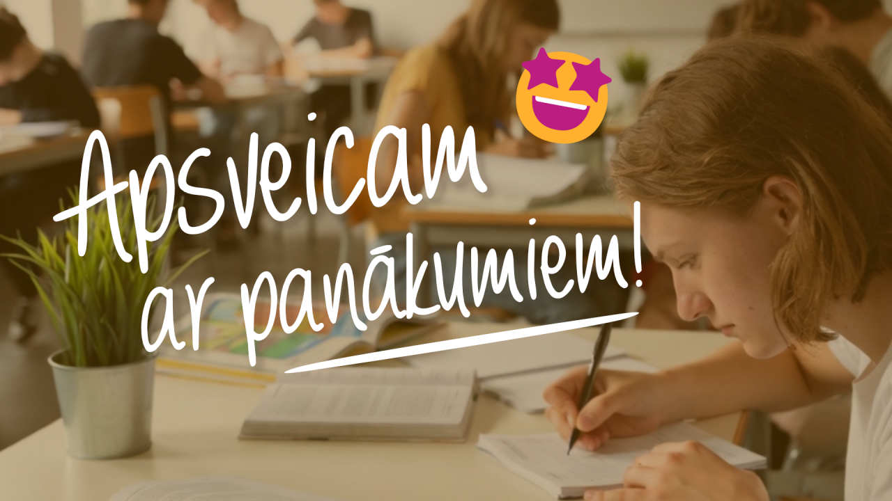 Apsveicam ar panākumiem pilsētas vācu valodas olimpiādē