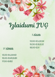9.un 12. kla&scaron;u izlaidumi