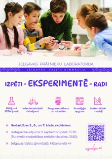 Pievienojies Prātnieku laboratorijai!