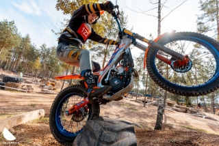 Haralds Pričins &ndash; Latvijas čempions mototriālā un vicečempions Eiropā.