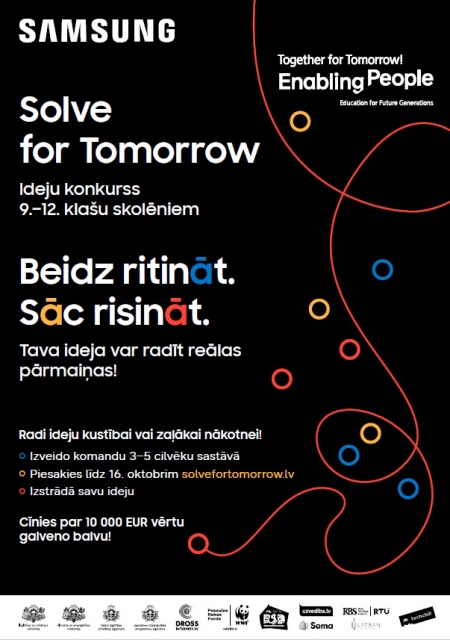 Samsung ideju konkurss &ldquo;Solve for Tomorrow&rdquo;