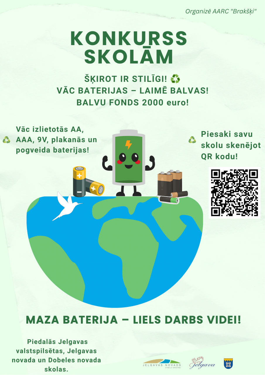 Akciju &ldquo;&Scaron;ķirot bīstamos atkritumus ir stilīgi!&rdquo; 