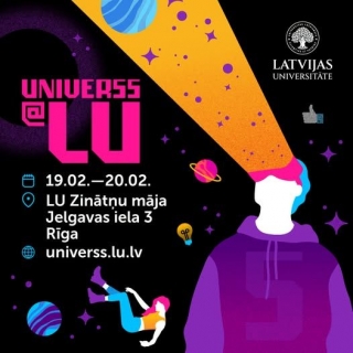 Studiju festivāls skolēniem UNIVERSS@LU